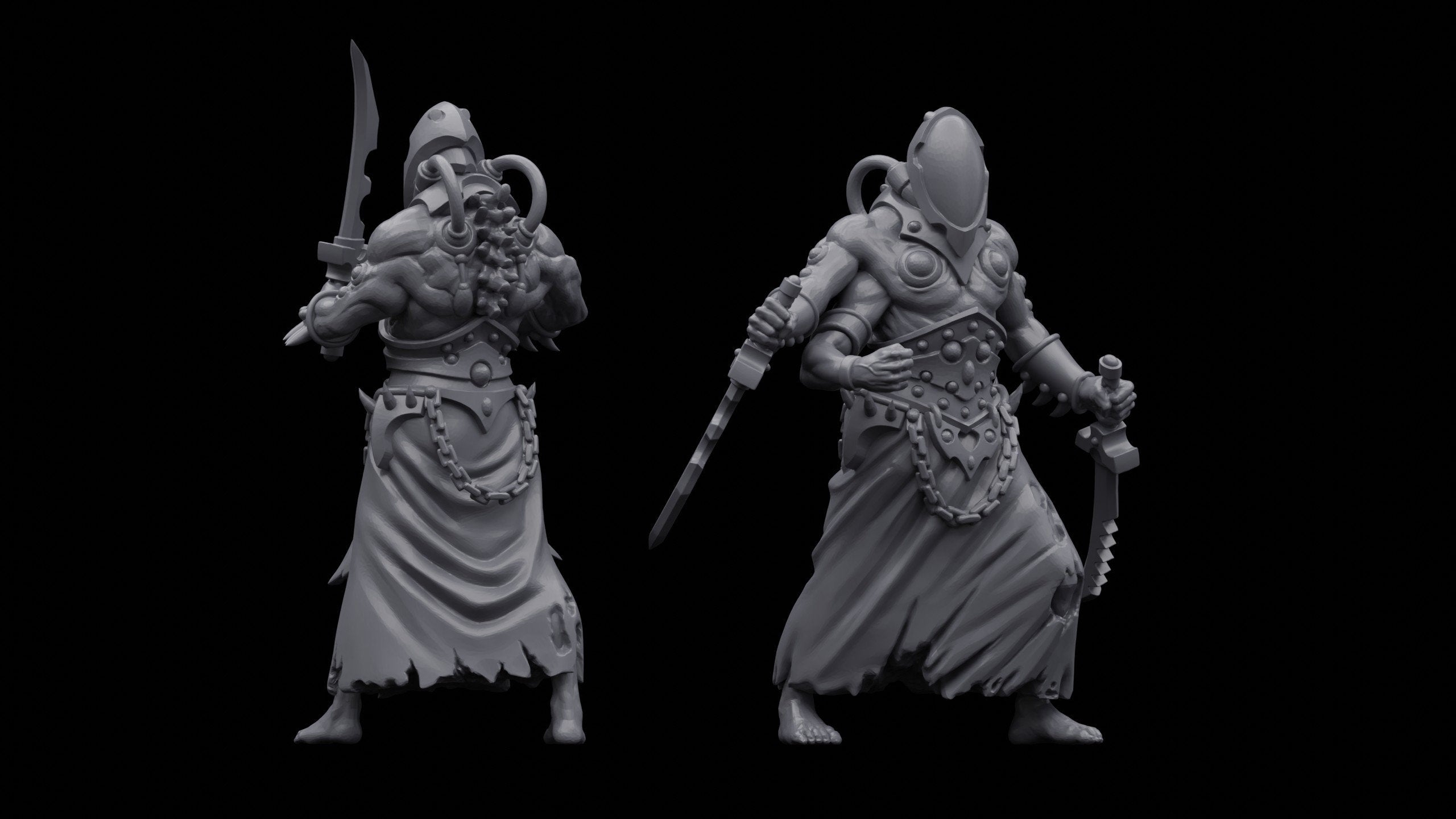 Dark Space Elf Flayers (5)