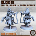 Elodie The Chem Dealer Hiver (1) - Resin Miniatures - ProxiesAU