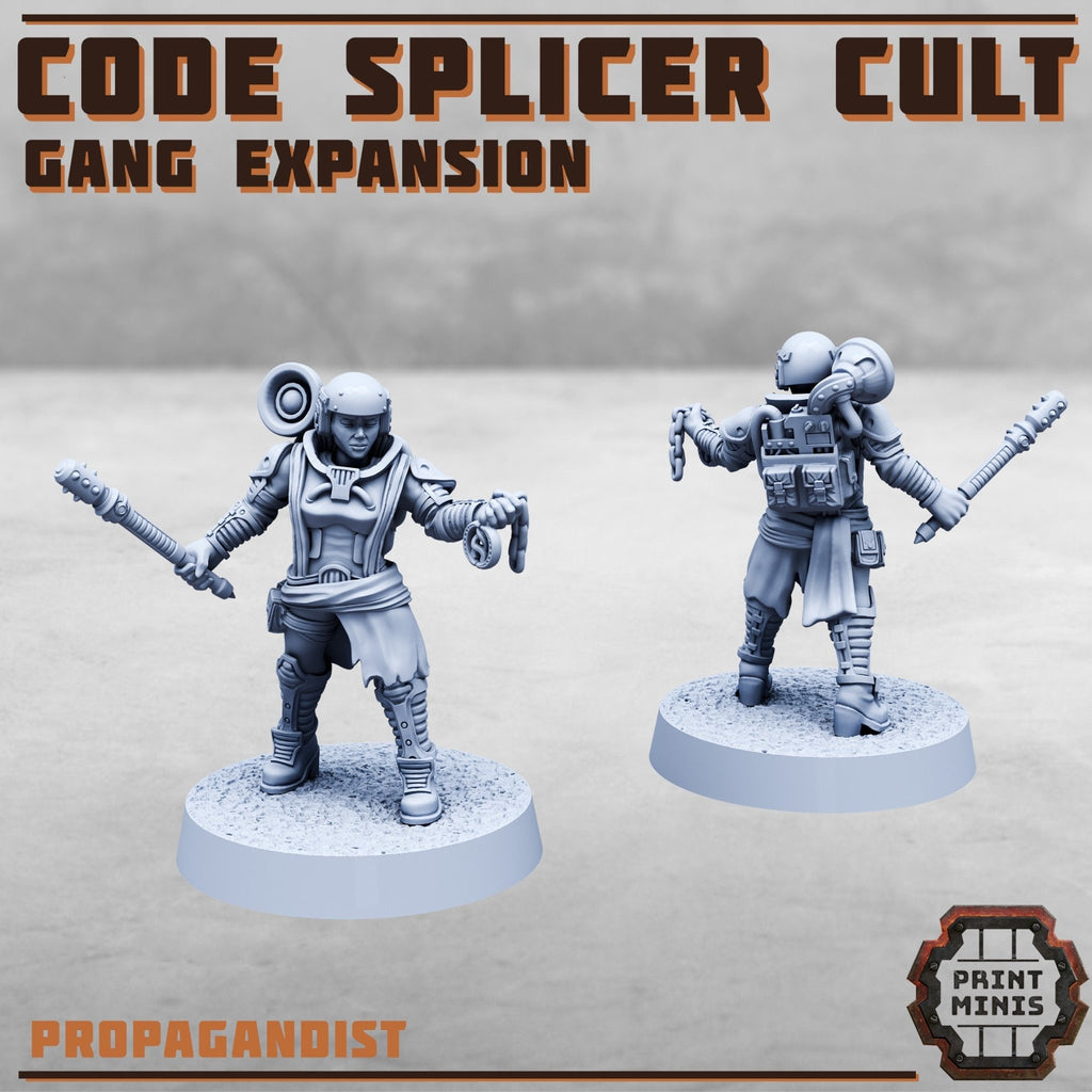 Code Splicer Cult - Expansion (11) - Resin Miniatures - ProxiesAU
