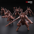 Omniforge Phantom Reapers (5) - Resin Miniatures - ProxiesAU