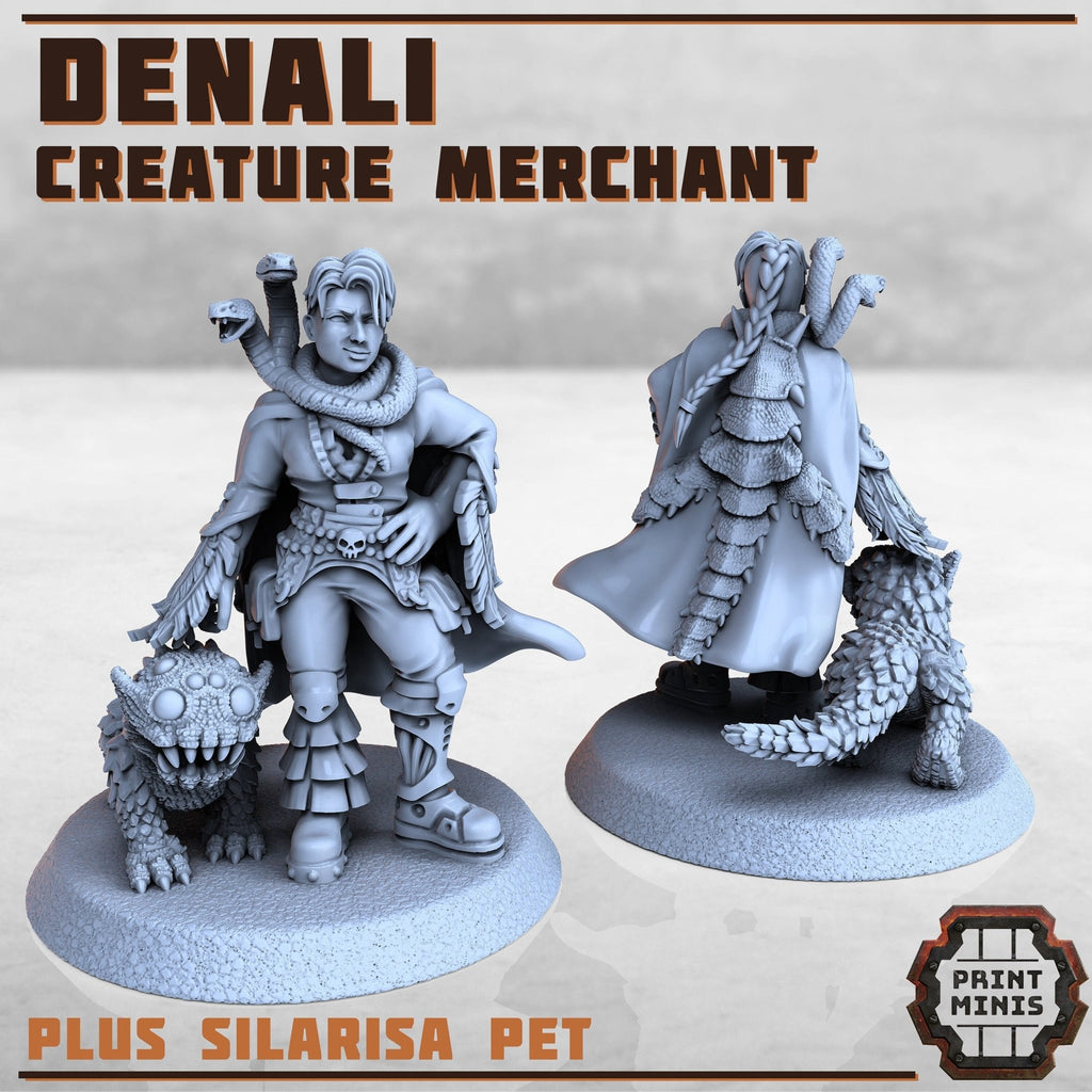 Denali Creature Merchant (2) - Resin Miniatures - ProxiesAU
