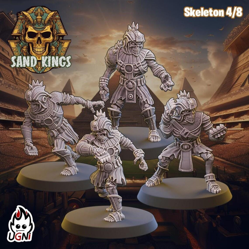 Sand Kings Football Team (16) - Resin Miniatures - ProxiesAU