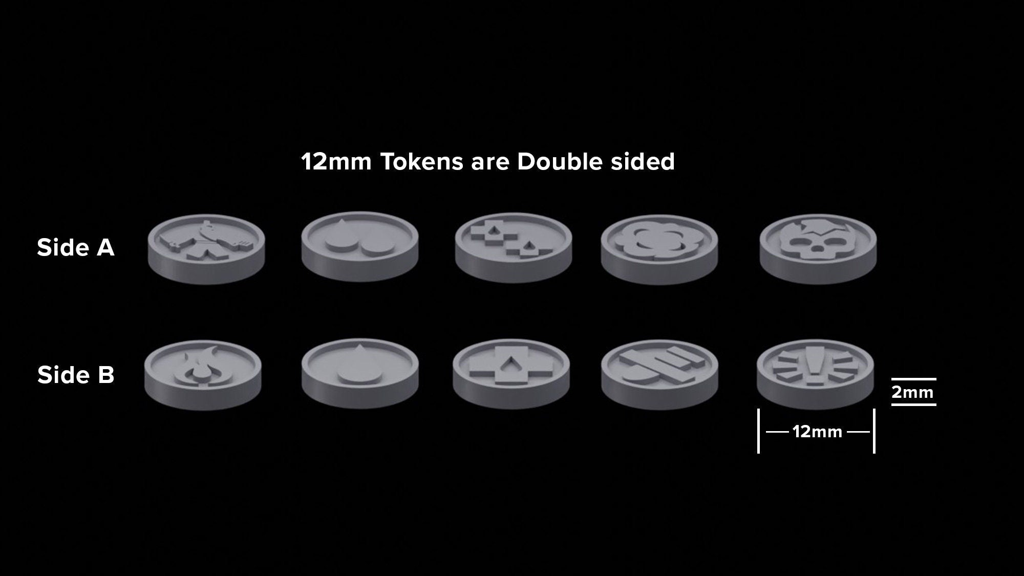 Hive City - Game Tokens (30) - Resin Miniatures - ProxiesAU