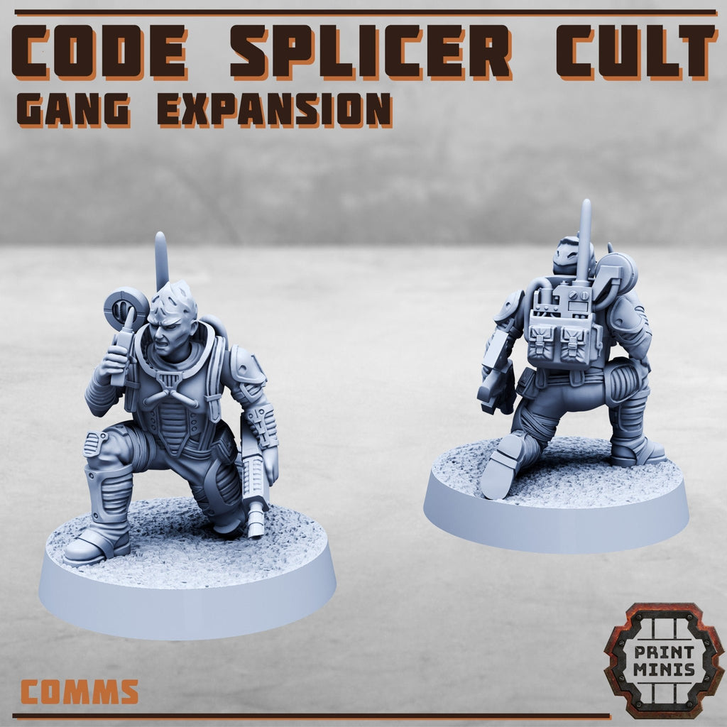 Code Splicer Cult - Expansion (11) - Resin Miniatures - ProxiesAU