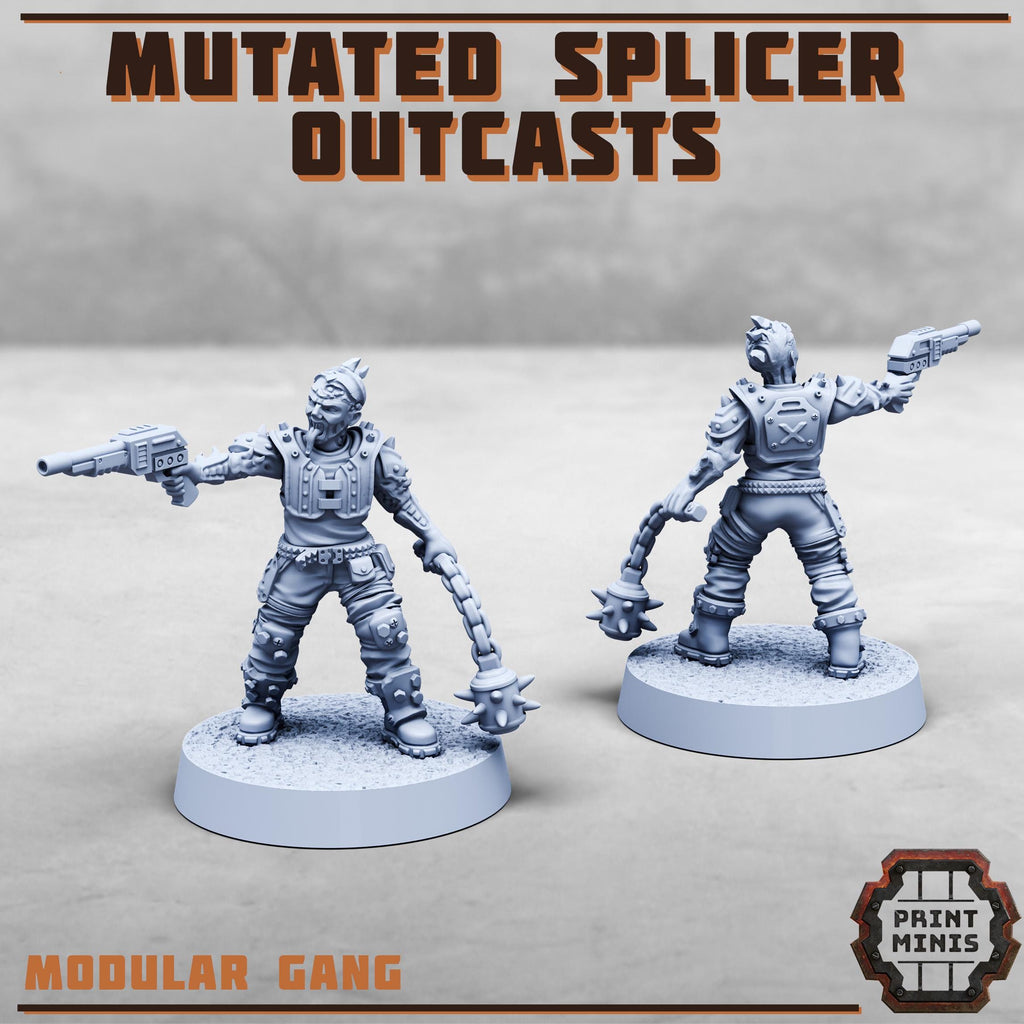 Mutated Splicer Outcasts Gang (8)