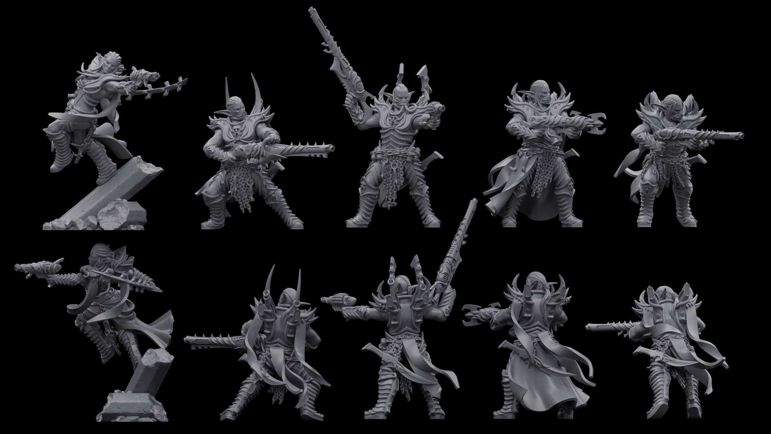 Dark Space Elf Kill Squad (10)