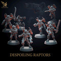 Despoiling Raptors Kill Squad (10) - Resin Miniatures - ProxiesAU
