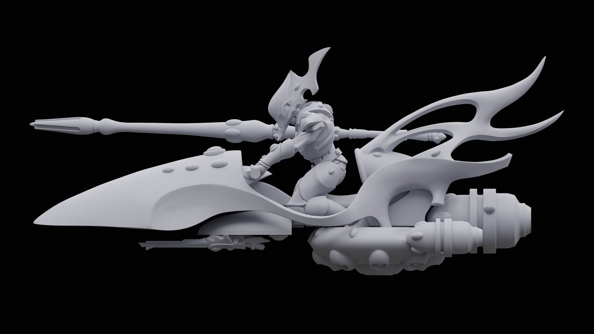 Space Elf Starburst Spears (3)