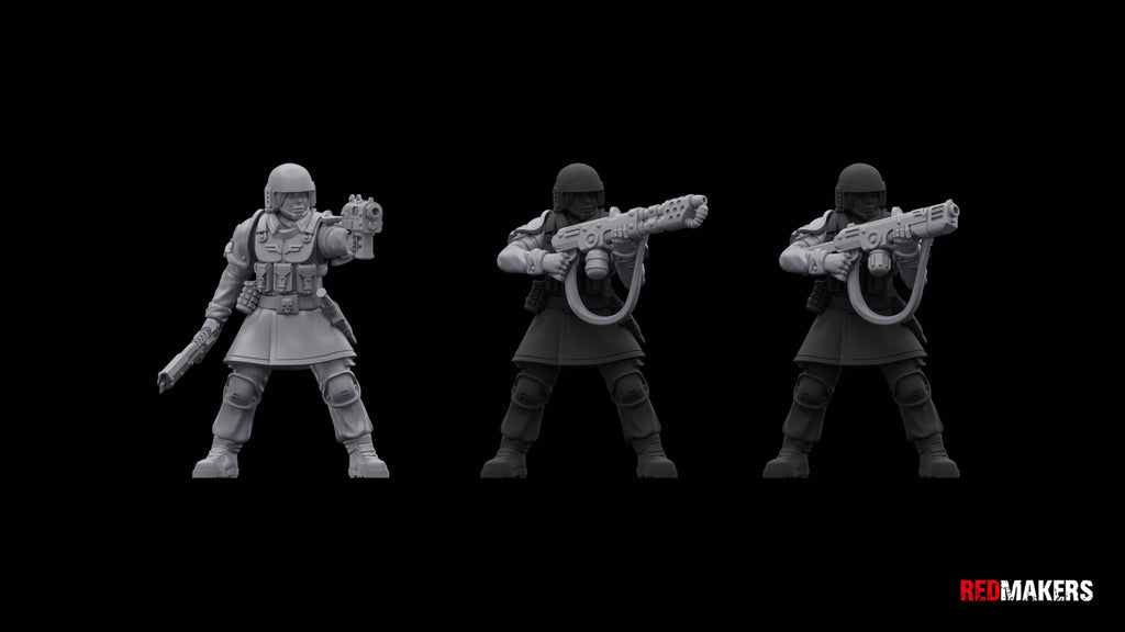 Imperium Female Command Unit (5)