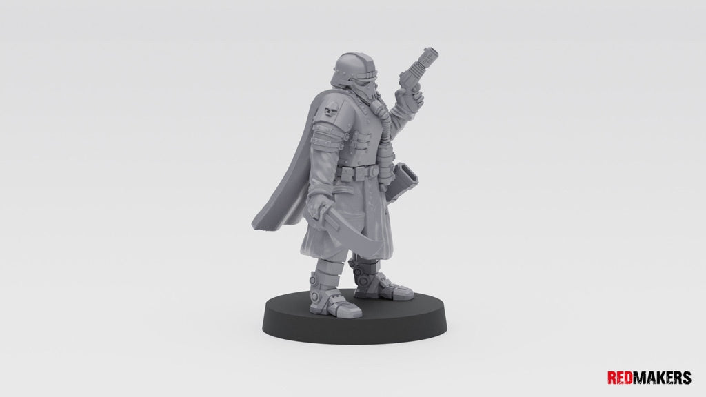 Death Division Lieutenant (1) - Resin Miniatures - ProxiesAU