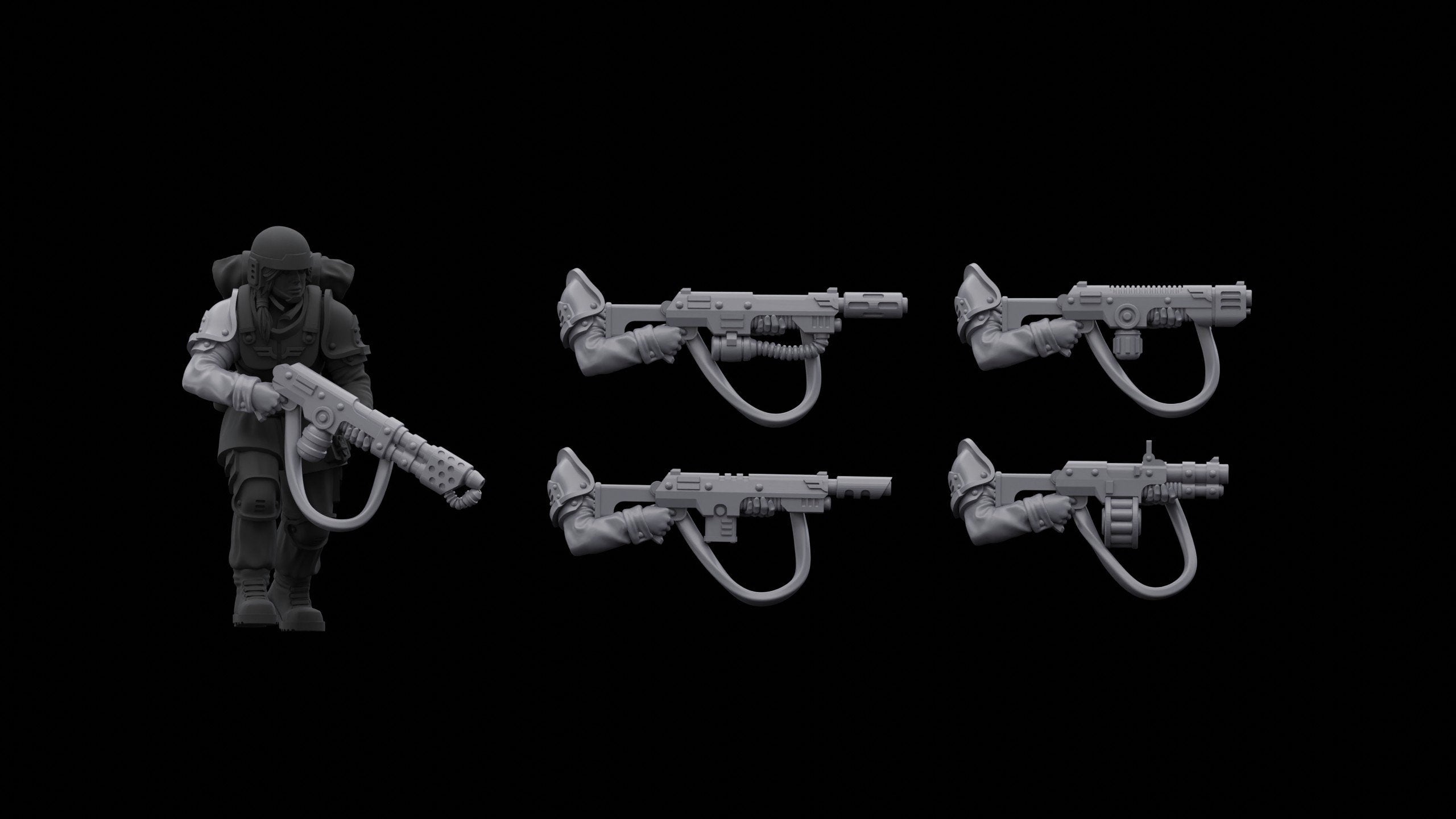 Imperium Female Shock Troops (10)