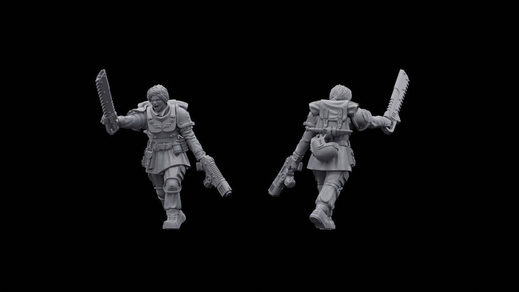 Imperium Female Shock Troops (10)