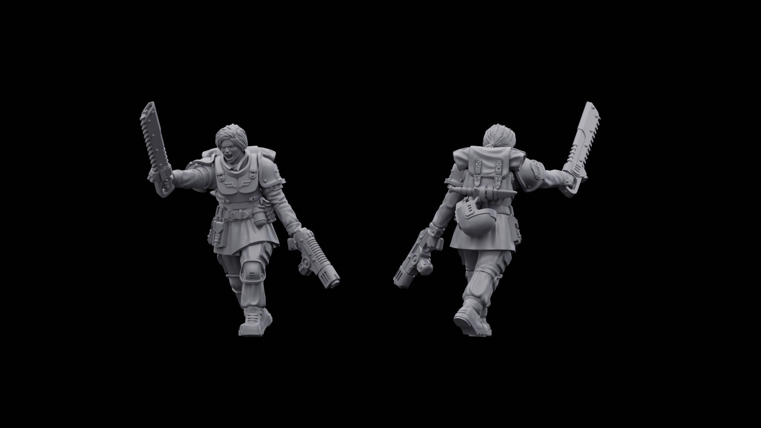 Imperium Female Shock Troops (10)