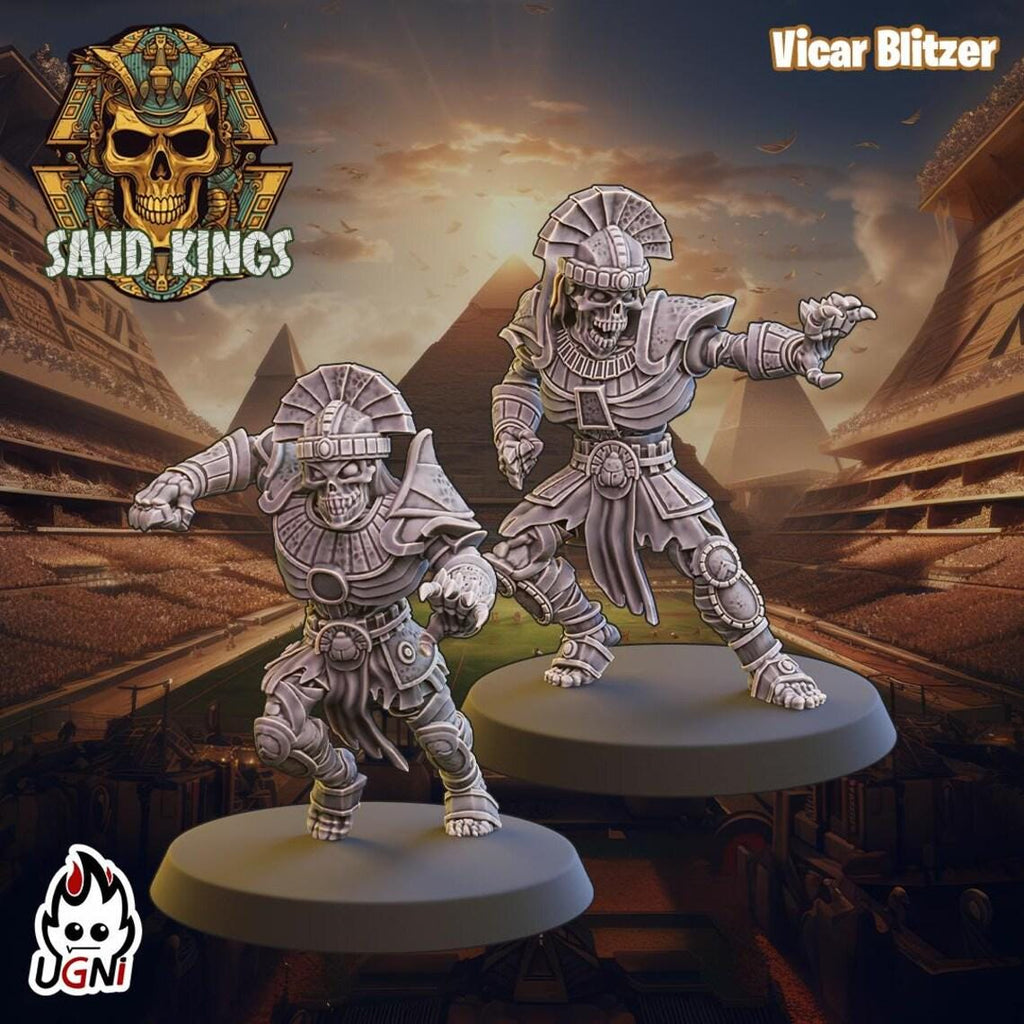 Sand Kings Football Team (16) - Resin Miniatures - ProxiesAU