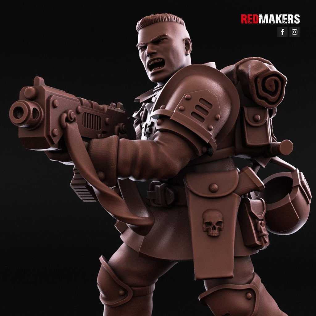 Imperial Shock Troops (10) - Resin Miniatures - ProxiesAU