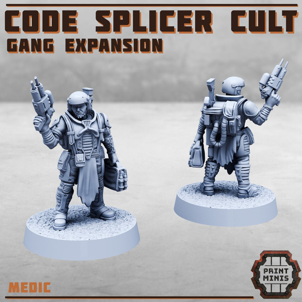 Code Splicer Cult - Expansion (11) - Resin Miniatures - ProxiesAU