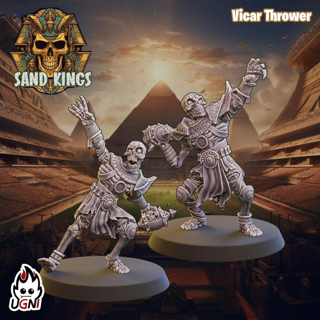 Sand Kings Football Team (16) - Resin Miniatures - ProxiesAU