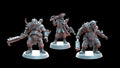 Blood Legion Officer and Bodyguards (3) - Resin Miniatures - ProxiesAU