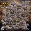 Sand Kings Football Team (16) - Resin Miniatures - ProxiesAU