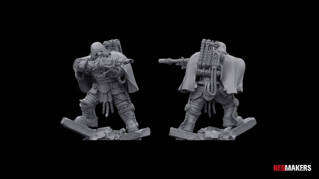 Solar Guard Snipers (1 or 3) - Resin Miniatures - ProxiesAU