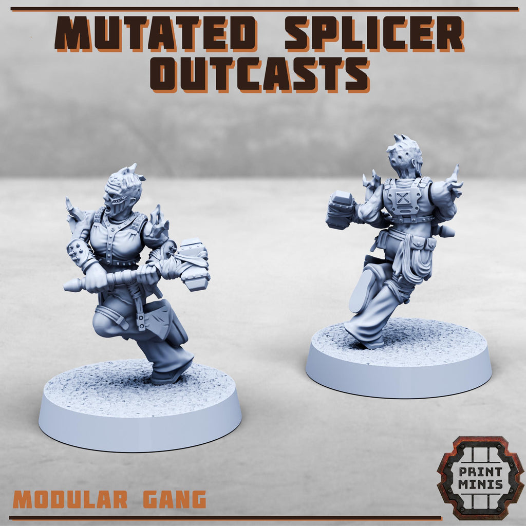 Mutated Splicer Outcasts Gang (8)
