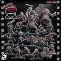 Goblin Villains Football Team (16) - Resin Miniatures - ProxiesAU