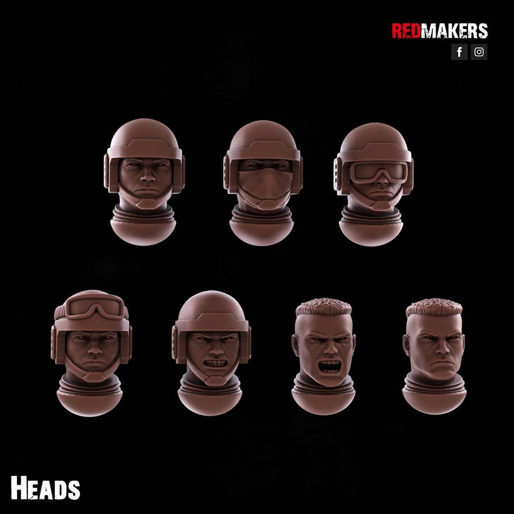 Imperial Shock Troops (10) - Resin Miniatures - ProxiesAU