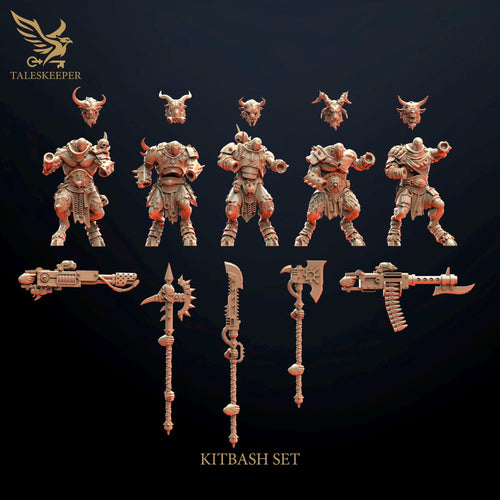 Beastmen Cultists Kill Squad - Expansion Set (5) - ProxiesAU