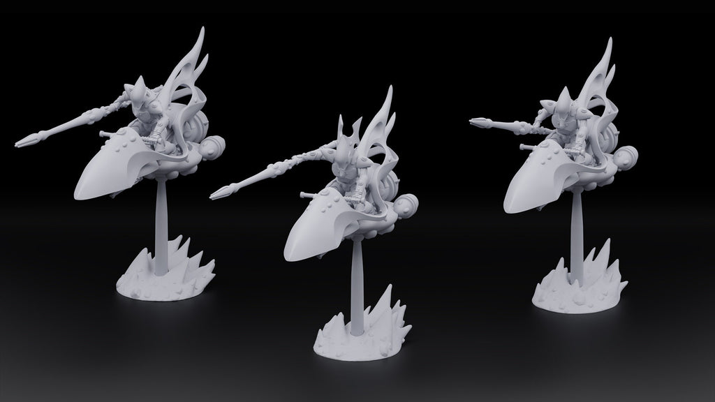 Space Elf Starburst Spears (3)