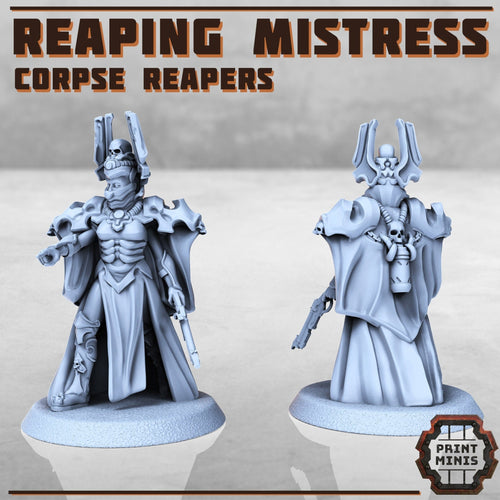 Corpse Reaper - Reaping Mistress (1) - Resin Miniatures - ProxiesAU