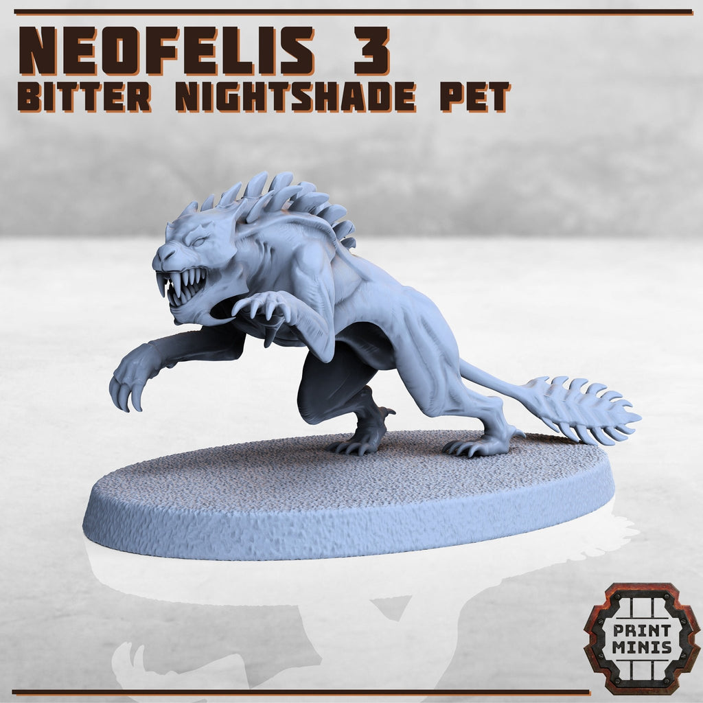 Neofelis Beasts (1 or 3) - Resin Miniatures - ProxiesAU