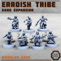 Erroish Tribe - War Party Expansion (7) - Resin Miniatures - ProxiesAU
