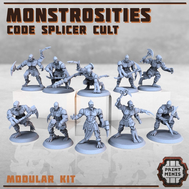 Code Splicer Cult Monstrosities (5 or 10)
