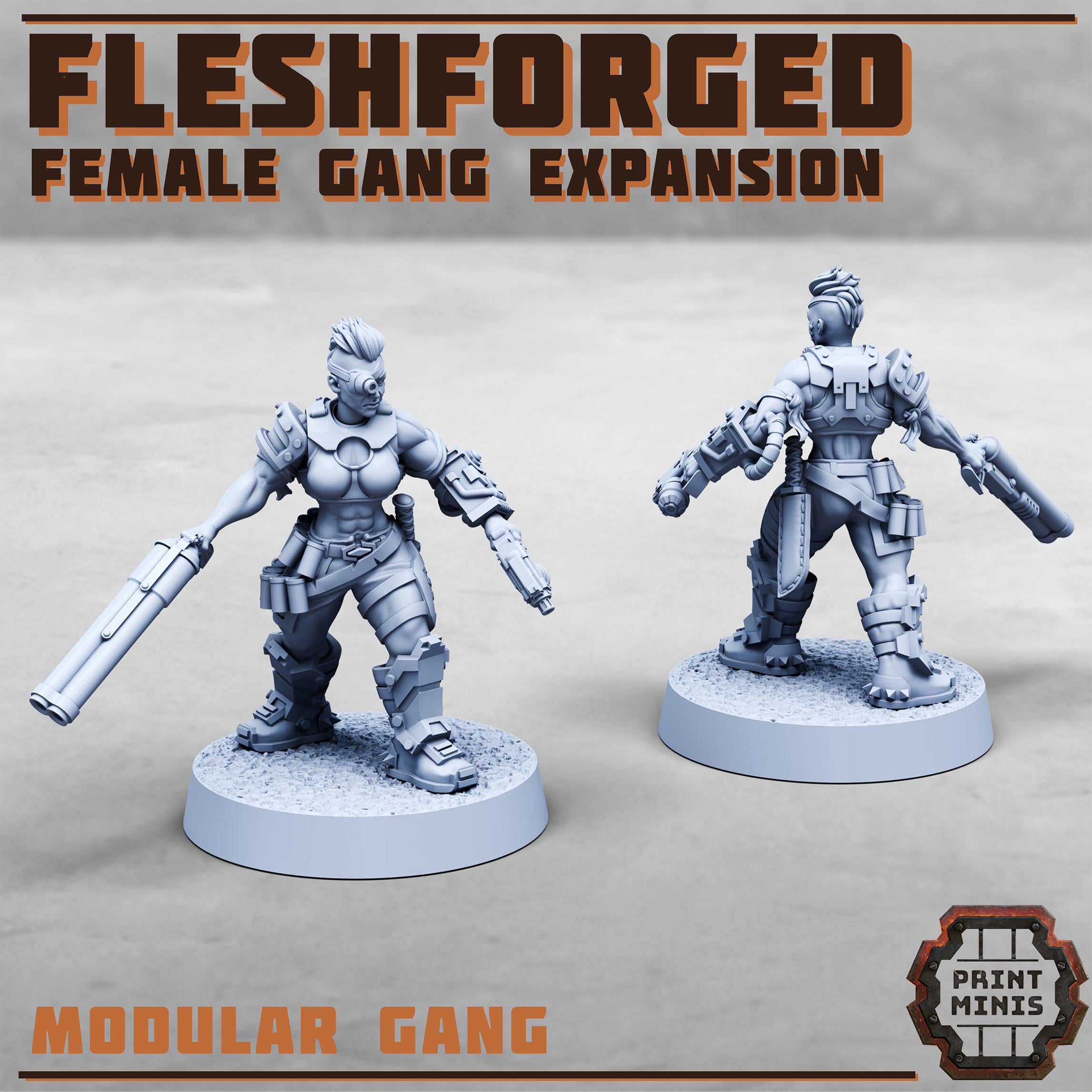 The Fleshforged Gang - Female Expansion (8)
