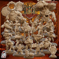 Lords of the Old Union Football Team (18) - Resin Miniatures - ProxiesAU