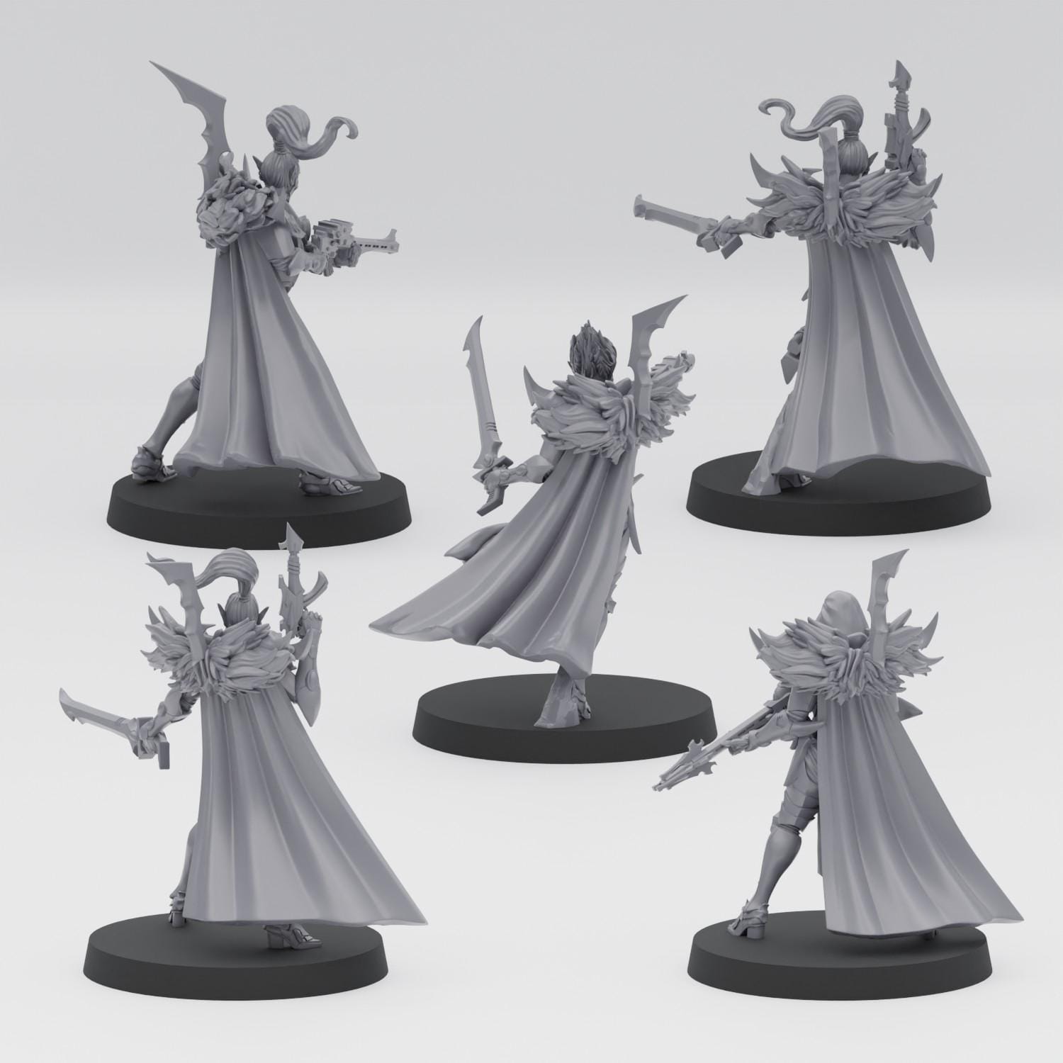 Dark Space Elf Reavers (5)