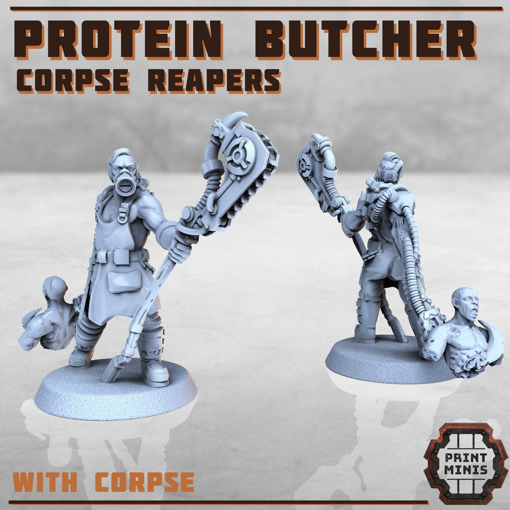 Corpse Reaper Protein Butcher (1) - Resin Miniatures - ProxiesAU