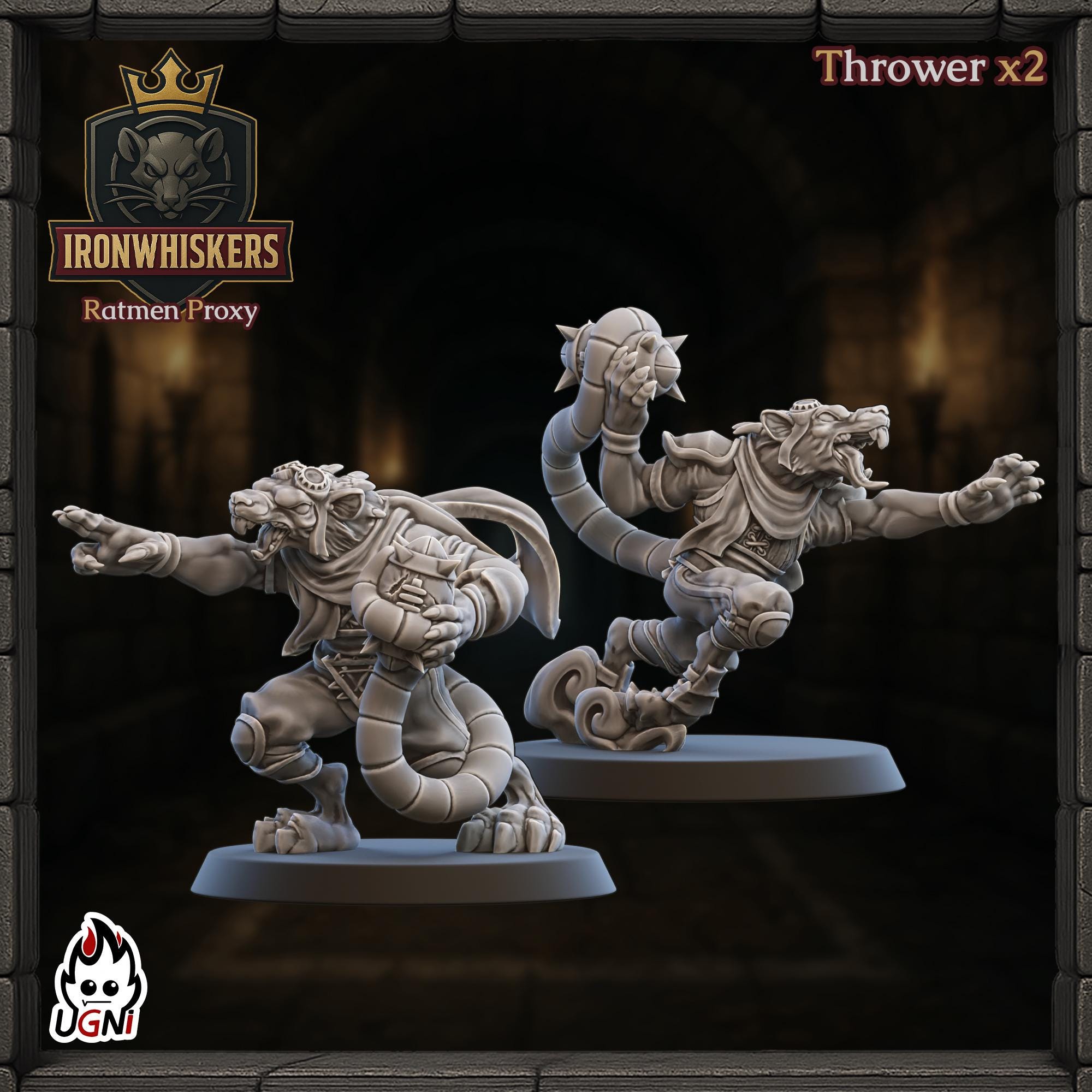 IronWhiskers Ratmen Core Team (17)