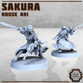House Aki - Sakura (1) - Resin Miniatures - ProxiesAU