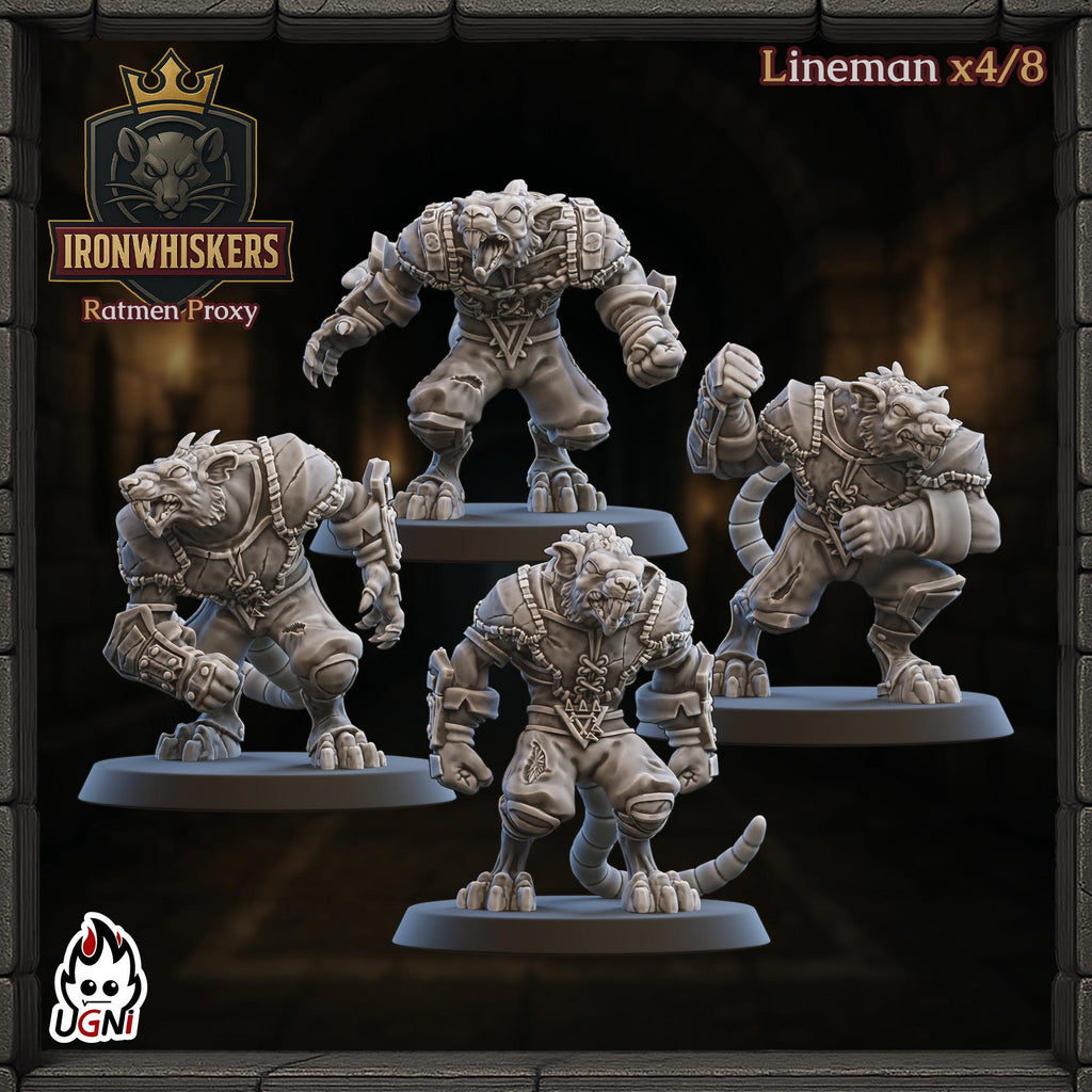 IronWhiskers Ratmen Core Team (17)