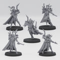 Dark Space Elves Reavers (5)