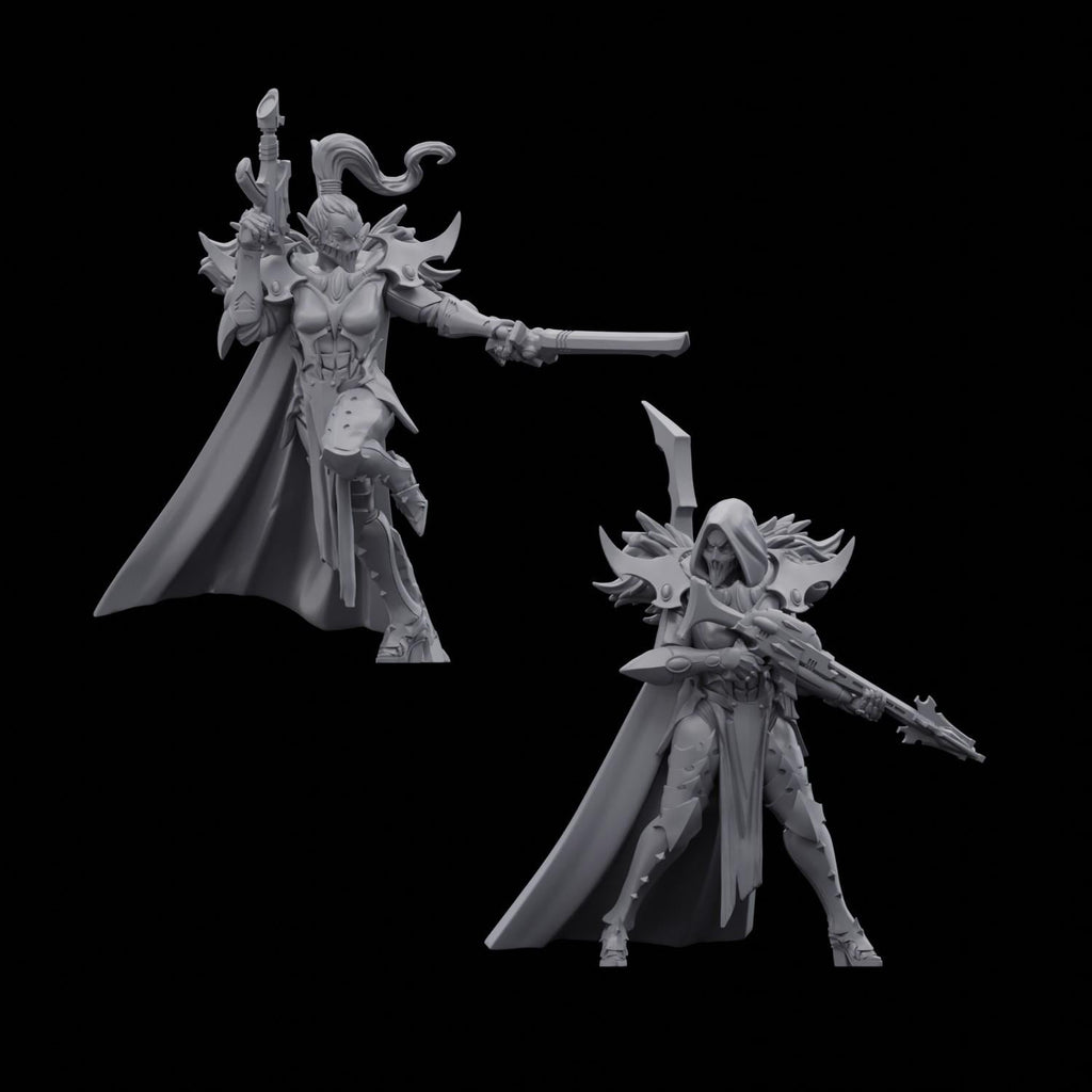 Dark Space Elf Reavers (5)