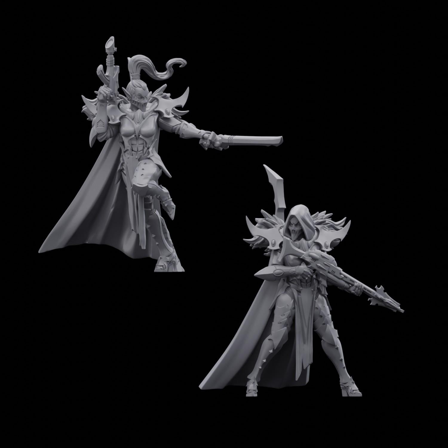 Dark Space Elf Reavers (5)