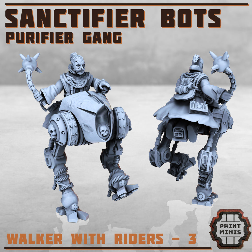 Purifier Gang Bot Riders (3 or 6)