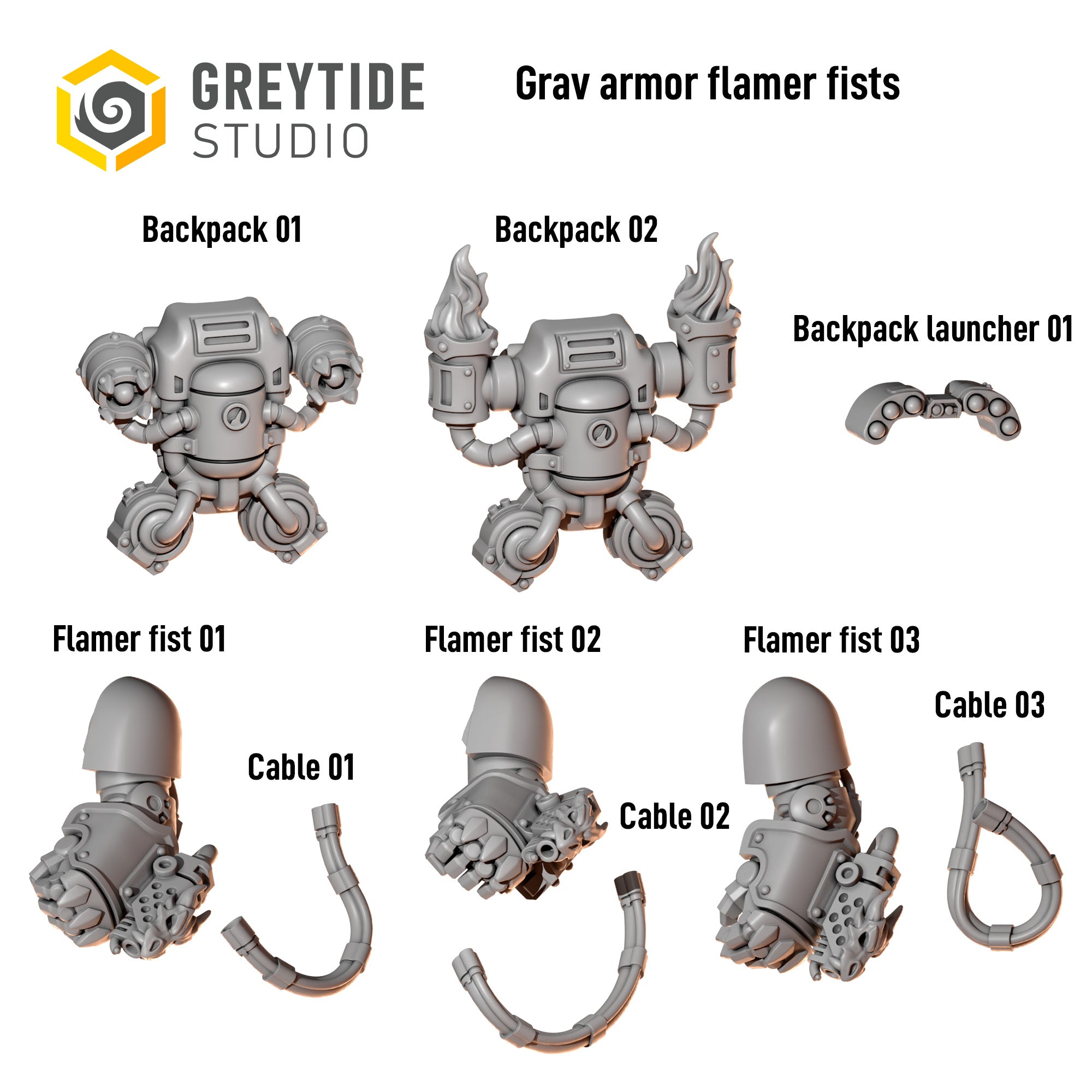 Anvil Wardens Grav Flamer Fists Kit (1)