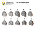 Anvil Wardens Grav Shoulder Pads (10)