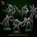 Bringers of Decay - Set 2 (5) - Resin Miniatures - ProxiesAU