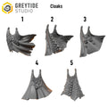 Anvil Wardens Cloaks (5) - Resin Bits - ProxiesAU