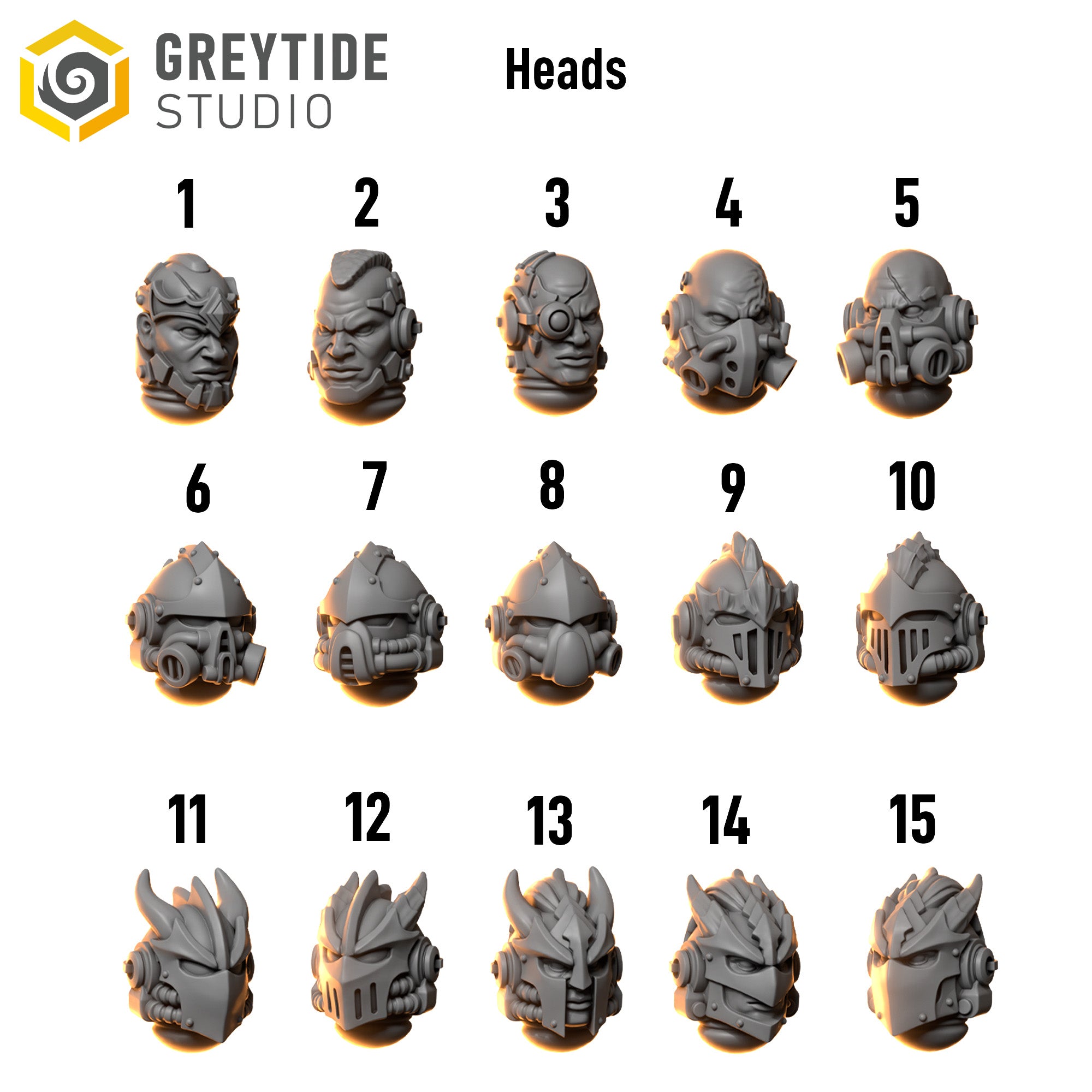 Anvil Wardens Heads (15)
