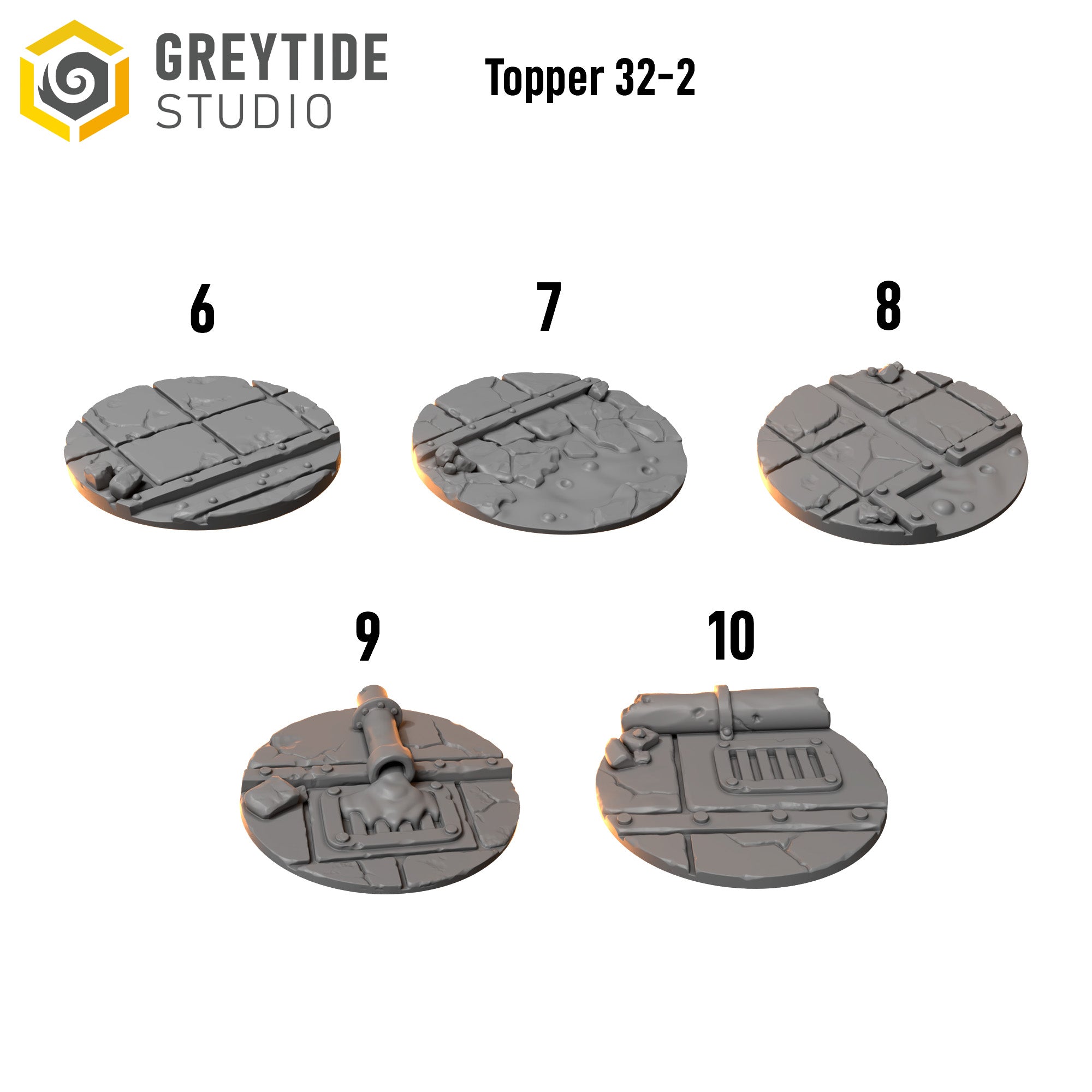 Anvil Wardens Base Toppers (5)